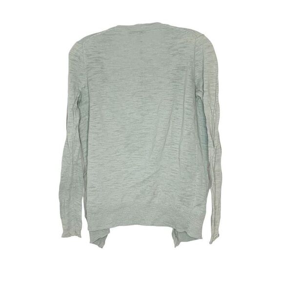 Madewell Graduate Sweater Cardigan Light Green Cotton Spring Women’s Size XS - Picture 4 of 8